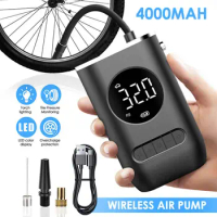 150 Psi Auto Car Bike Tire Pump Tyre Inflator Electric Pump Usb Rechargeable Portable Mini Self-Propelled Electric Tire Pump