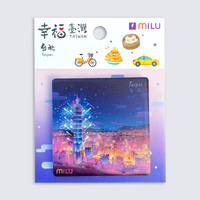 【仲夏周年慶】幸福台灣磁磚磁鐵-101/冰箱貼/設計師手繪/MILU