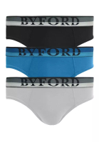 Byford BYFORD 3PCS MEN'S MINI BRIEFS COTTON ELASTANE #107735