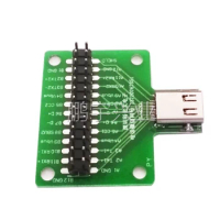 TYPE C female port Universal board with USB 3.1 Port with 24pins Test board Double-sided