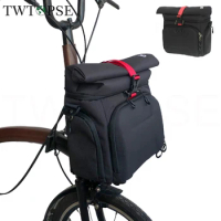 TWTOPSE Bike Bicycle 3D Hard Shell O Bag For Brompton Folding Bike 3SIXTY PIKES Rain Cover Strip Fit Camera Dahon JAVA Basket