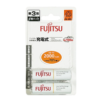FUJITSU 富士通 鎳氫低自放3號充電電池2000mah 2入 HR-3UTC/2B