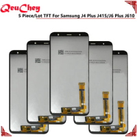 5 Piece/Lot TFT For Samsung Galaxy J4+ 2018 J4 Plus J415 J415F / J6 Plus J610 J6+ Touch Screen Digitizer LCD Display Assembly