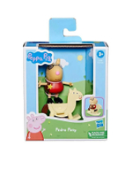 ฟิกเกอร์ Pedro Pony ชุดคาวบอยพร้อมม้าโยก Peppas Fun Friends หลากสี