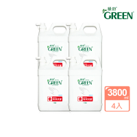 【Green 綠的】抗菌潔手乳加侖桶3800mlX4桶(洗手乳)