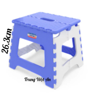 Ghế xếp gấp gọn \Trung\" Duy Tân dày cứng cáp 26.3cm (Giao màu ngẫu nhiên)"
