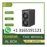 TOP QUALITY Goldshell AL BOX 360G 180W ALPH Miner Blake3 Algorithm Alephium Mining Machine Crypto Asic Miner