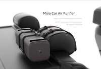 [MIJIA ขายดีที่สุด] เครื่องฟอกอากาศในรถยนต์ Xiaomi ใหม่ กำจัดฟอร์มาลดีไฮด์ PM2.5 และหมอกควัน