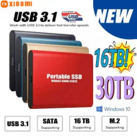 2022 New High-speed External Hard Drive 500GB 1TB 2TB 4TB 8TB USB3.1 SSD 2.5 Inch Portable SSD 16TB Hard Disk for Laptop PS4