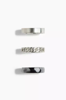 H&M 3-pack rings