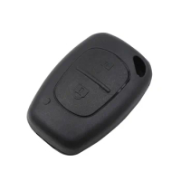 10pcs Remote Car Key Shell 2 Button For Renault Trafic Vauxhall Opel Master Vivaro Nissan Primastar Fob Key Case Cover