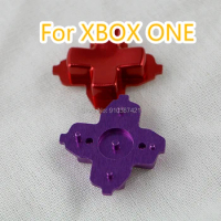 1pc/lot 8 colors Metal Button materials chrome D-pad Cross Button direction parts for Xbox one xboxone Controller
