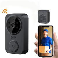 Wireless Doorbell WiFi Smart Video Door Bell Outdoor Camera Two-way Intercom Infrared Night Vision Home Security System