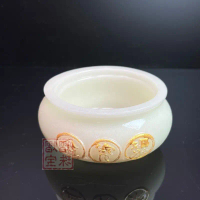Bát kho báu mạ vàng sáng bóng, chứa đầy tài lộc, thu hút vận may từ mọi phía, mang lại thịnh vượng v