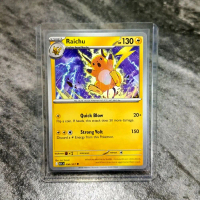 kartu pokemon english asli original raichu evolusinya pikachu | dapat toploader | kami juga jual po