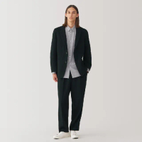 【MUJI 無印良品】MUJI Labo男喀什米爾混外套(共2色)