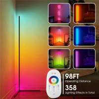 [เก็บเงินปลายทาง] Room Decoration Lights, Led Lights, Floor Lamps, 150 cm Long, Tripod Rgb Floor Lam