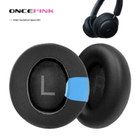 Oncepink Replacement Ear Pads for Anker Soundcore Space Q45 Headphone Cushion Earmuffs Ear Cover Earpads Headband Headbeam
