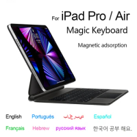 HUWEI Magic Keyboard for iPad Pro 11 4th 3rd 2nd 1st Gen Air 4 Air 5 for iPad Pro 12 9 12.9 6th 5th 4th 3rd Gen Smart Cover Case