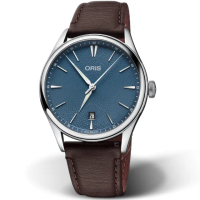 【ORIS 豪利時】ARTELIER日期手錶(0173377214055-0752131FC)