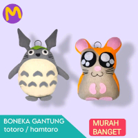 boneka gantung / boneka mainan / gantungan tas flanel aneka karakter / totoro / hamtaro