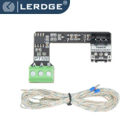 Lerdge Z Board PT100 Temperature Sensor fiberglass with 1m/2m cable PT100 Expansion Module High temperature resistant wire