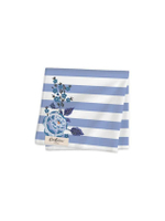 ผ้า Set 4 NAPKINS ลาย STRAWBERRY GARDEN สี Blue