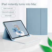 Tablet Case for iPad 10th 2022 10.9 inch Cover for iPad 10.9 iPad 10th for iPad Case with Bluetooth Keyboard Protective Cover