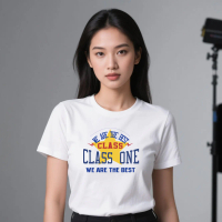 Baju Trendy Lengan Pendek Longgar Siri Pelangi | Reka bentuk Seraikata untuk Semua Jenis Badan | Baj