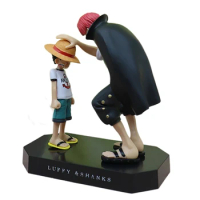 In Stock One Piece Luffy Shanks Model Anime Figure Child Toy Gift