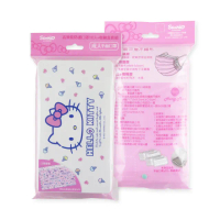 【SANRIO 三麗鷗】三麗鷗系列口罩+口罩收納盒10片入_粉(三麗鷗)