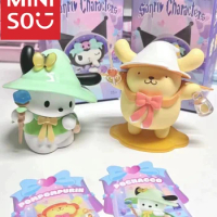 Miniso 2024 Cartoon Characters Magic Story Series Blind Box Children's Trend Collection Toys Christmas Surprise Gifts