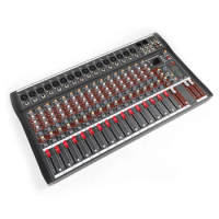 Bluetooth Sound Mixing Console, 16 Channel, Professional Mixer Power, Audio Live DJ