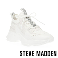 【STEVE MADDEN】MATCH BOX 拼接厚底老爹鞋(白色)