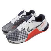 【NIKE 耐吉】訓練鞋 Metcon 8 男鞋 黑 白 紅 緩震 健身 重訓 穩定 運動鞋(DO9328-101)