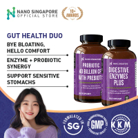 Nano Singapore Digestive Care & Liver Detox Set – Probiotics, Digestive Enzymes & Milk Thistle For G