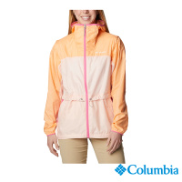 Columbia 哥倫比亞 官方旗艦 女款- Alpine Chill™UPF40風衣-橘色(UWR91530OG / 2023年春夏)
