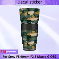 For Sony FE 90mm F2.8 Macro G OSS SEL90M28G Anti-Scratch Camera Lens Sticker Coat Wrap Protective Film Body Protector Skin Cover