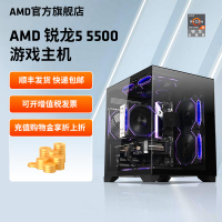 【全網低價 可打統編】AMD銳龍R5 5500/RX550/RX6500XT/RX6600 8G顯卡臺式電腦游戲LOL吃雞主機電競直播DIY組裝機3A整機電腦套件