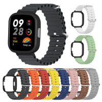 Ocean strap For Xiaomi Redmi Watch 3 silicone bracelet SmartWatch wristband for Redmi Watch 3 Replacement Strap Watch band