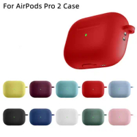 For AirPods Pro 2 Case 2 rupees items with Keychain/Hand Strap Earphone Protector Silicone Headphone Cover for AirPods Pro2 Case