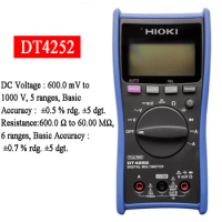 HIOKI DT4252 Digital Multimeter Professional Testing Measures Voltage Current Capacitance and Diodes