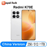 Original Xiaomi Redmi K70E 5G Smartphone Dimensity 8300-Ultra 1.5K Display 64MP 90W Charger 5500mAh Battery Xiaomi HyperOS