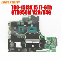 15221-1M .For Lenovo  Ideapad 700-15ISK Laptop Motherboard. With.CPU：I5-6300HQ I7-6700HQ GPU:GTX950M 2G/4G.15221-1M.