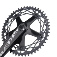 Bolany 144BCD Bike Crankset for Dead Fly Field Car Square Hole Tooth Plate Tooth Plate 48T 49T Bicycle Racing Tooth Plate 165MM
