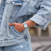 Swatch SKIN超薄系列手錶 AURORA SKY (34mm) 男錶 女錶