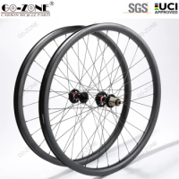 29er Carbon MTB Wheels Quick Release / Thru Axle / Boost MTB Wheelset 29 Tubeless UD 3K 12KCarbon MTB Wheels 29