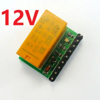 DC 12V DPDT Signal Relay Board Dual Channel selector switch Module for Stereo Audio Motor Polarity reversal PLC