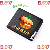 Dompet Anak Blox Fruits SandFruit Roblox - Hitam - Pria, Uang, Kartu, Kulit Sintetis