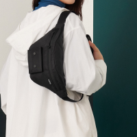 PORTER INTERNATIONAL - 個性不凡BUNK腰包(M) - 黑